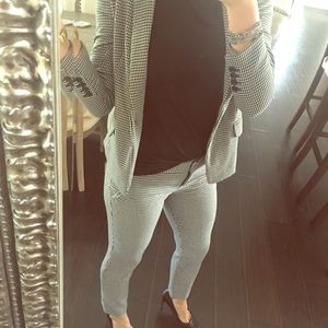 Houndstooth suit set